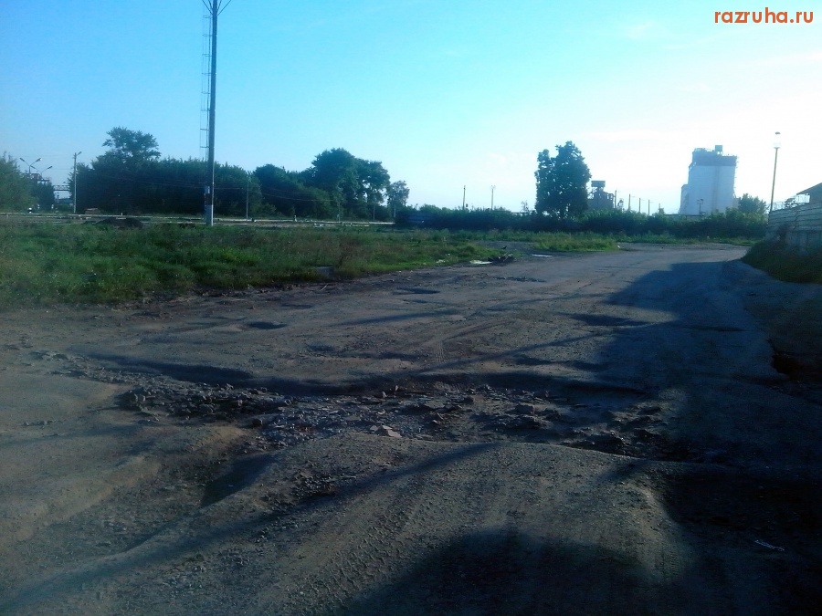 Курск - Яма на дороге