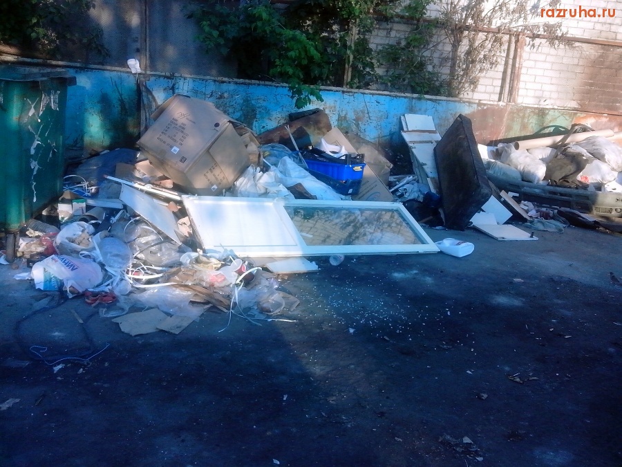 Курск - Снова кучи мусора