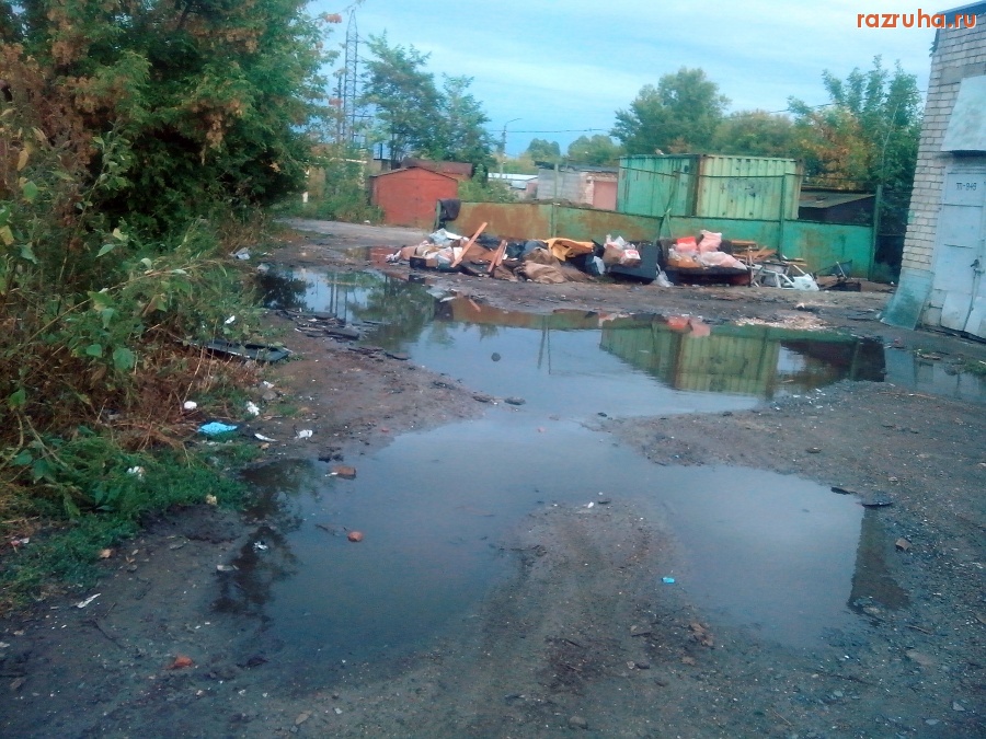 Курск - Лужа на помойке