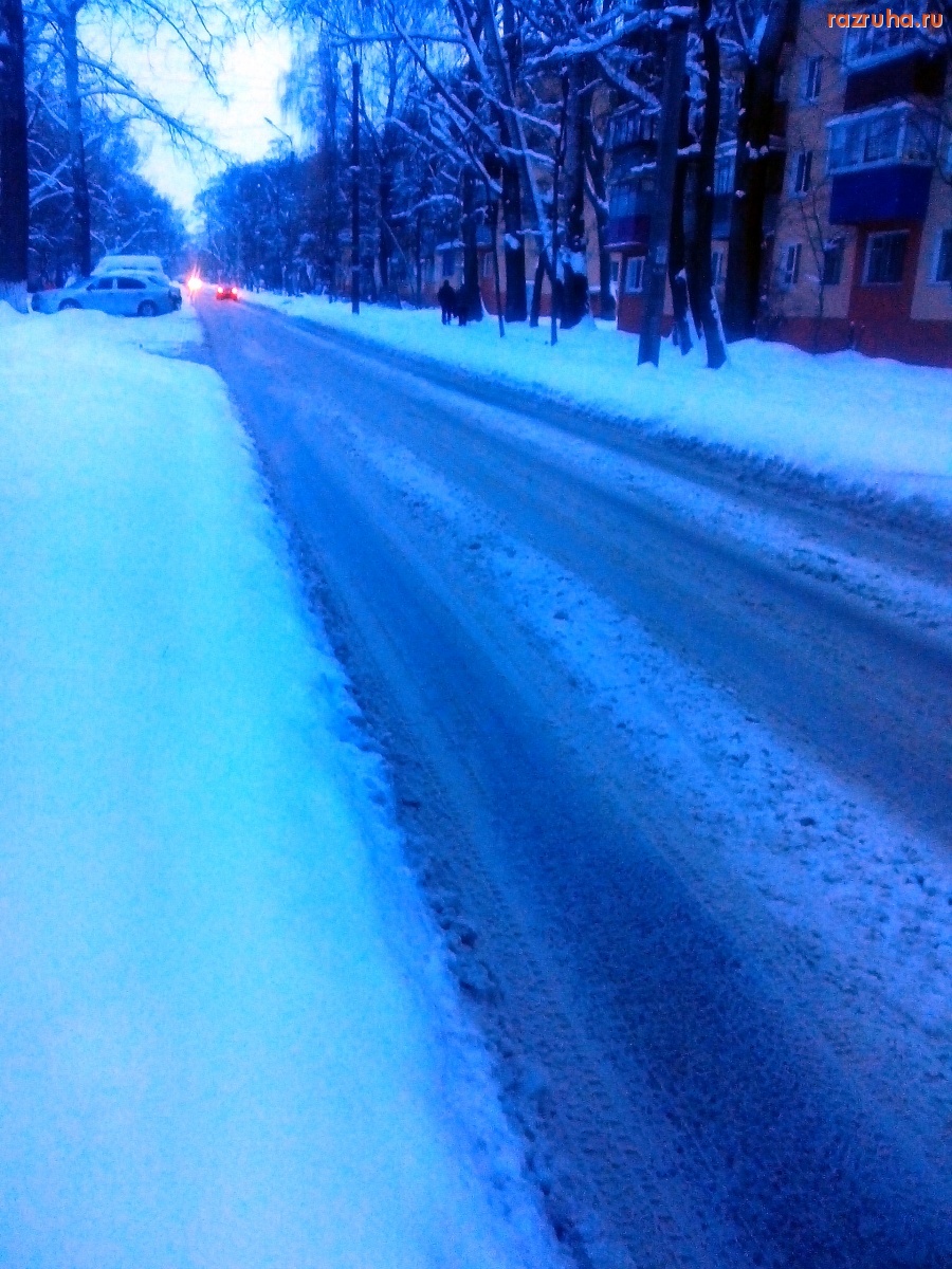 Курск - О чистке дорог