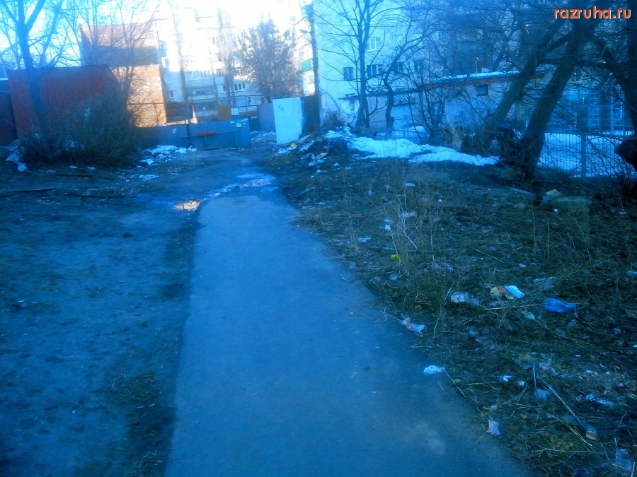 Курск - Помойка у 3 школы