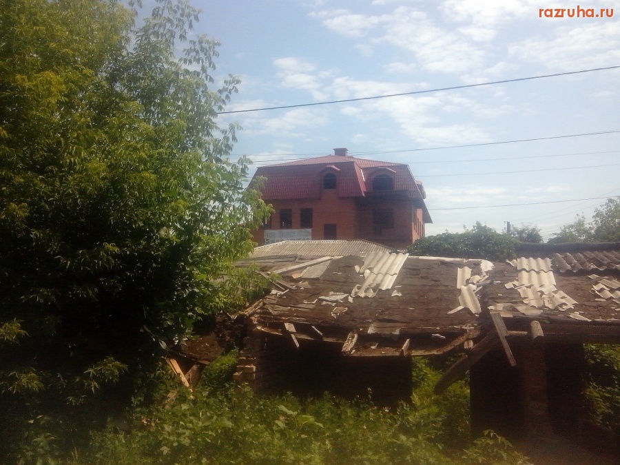 Курск - Руины сараев