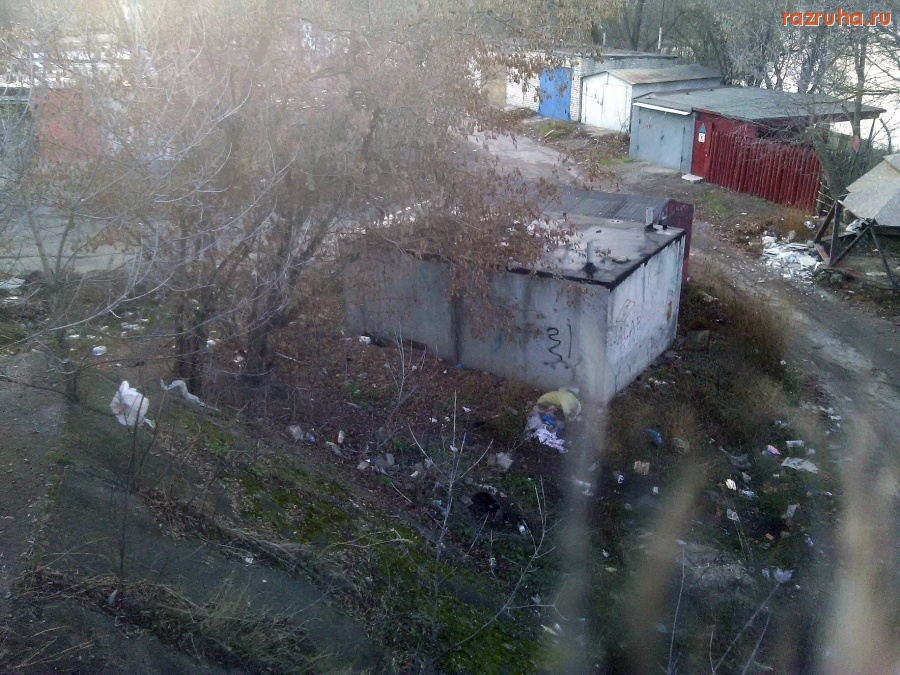 Курск - Мусор у моста