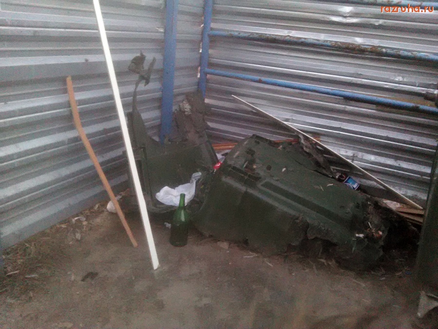 Курск - Останки ящика