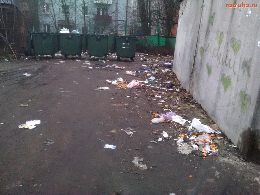 Курск - Помойка за ящиками