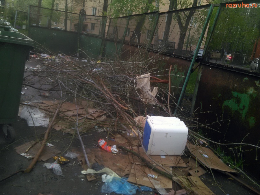 Курск - Пятничный вечер на помойке