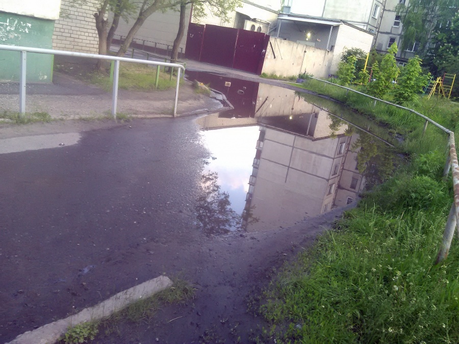 Курск - Лужа на повороте