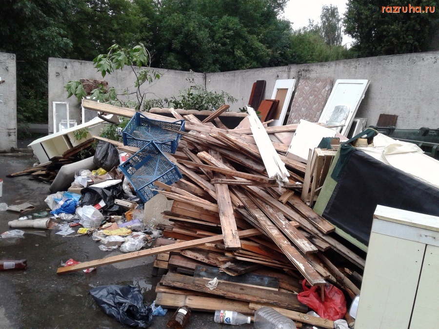 Курск - Переполнение помойки