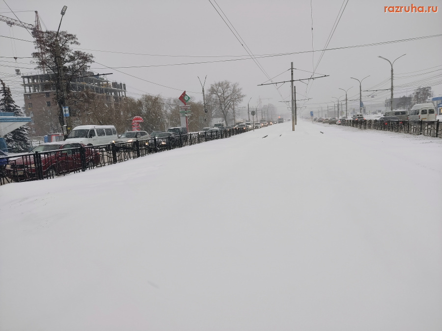 Курск - Очистка снега