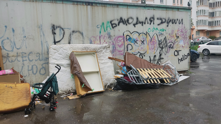 Курск - На помойке