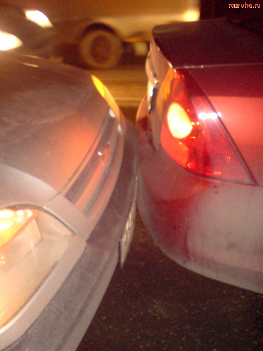 Махачкала - Миниавария шеви и форда