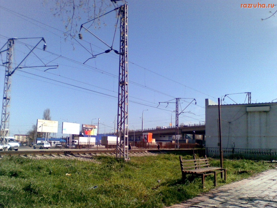 Махачкала - одинокая скамейка