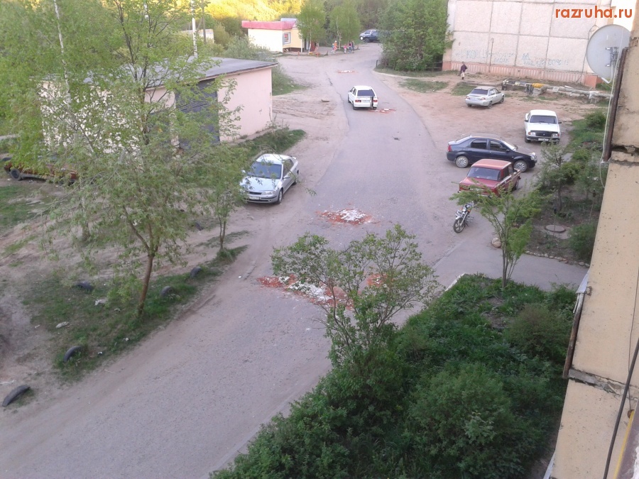 Лежнево - Дорога в дворе