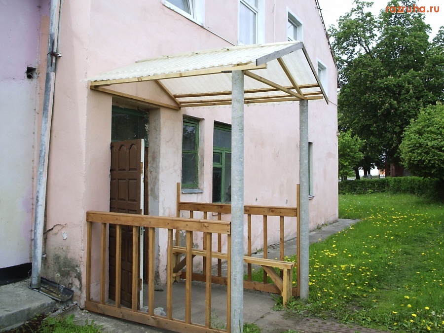 Мамоново - Подъезд моего дома. А так стало !