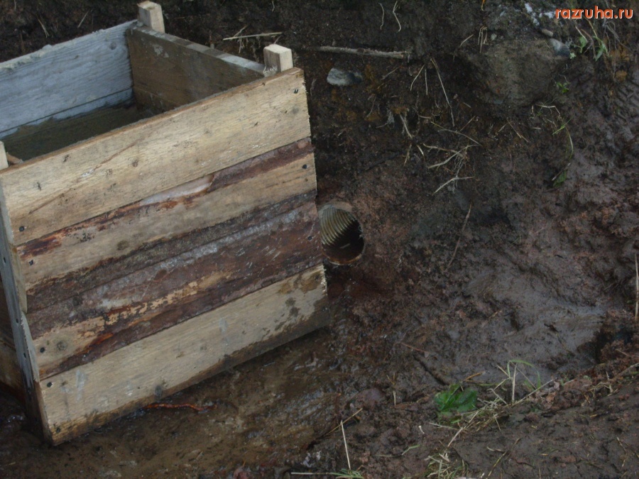 Сортавала - слив канализации