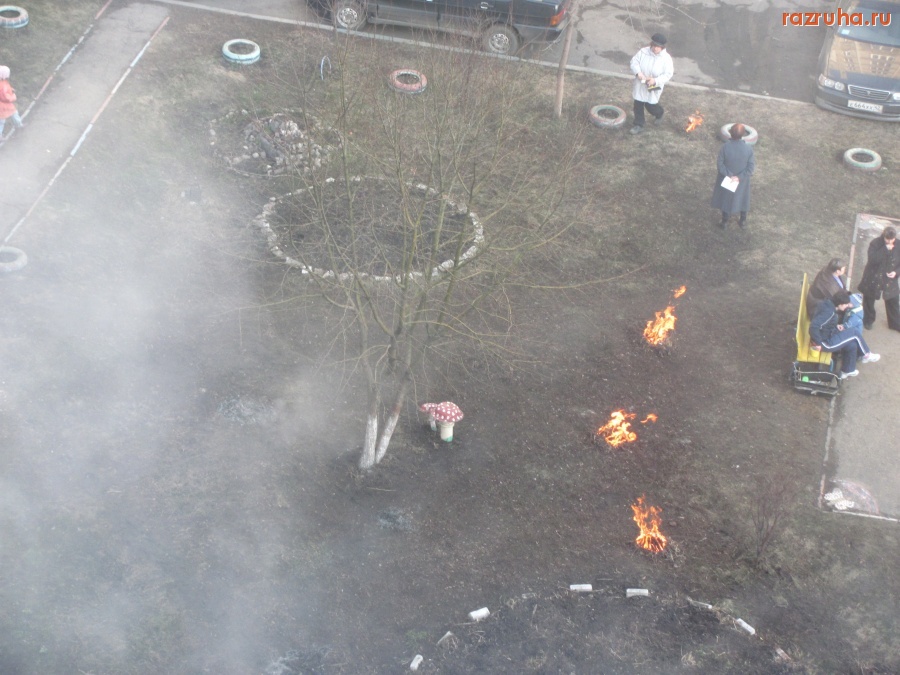 Новокузнецк - Вот так у нас встречают весну...