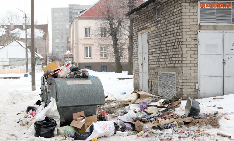 Советск - свалка ленина