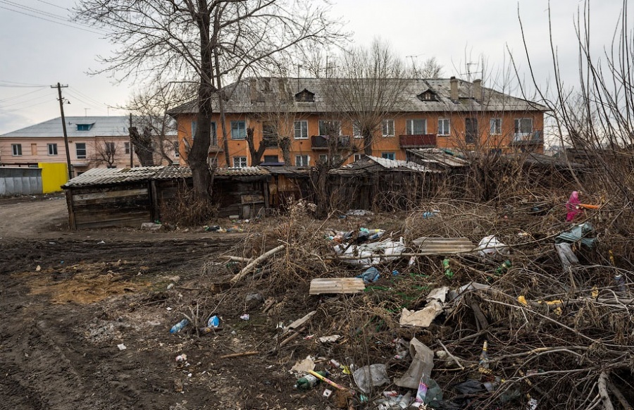 Советск - В гаражах