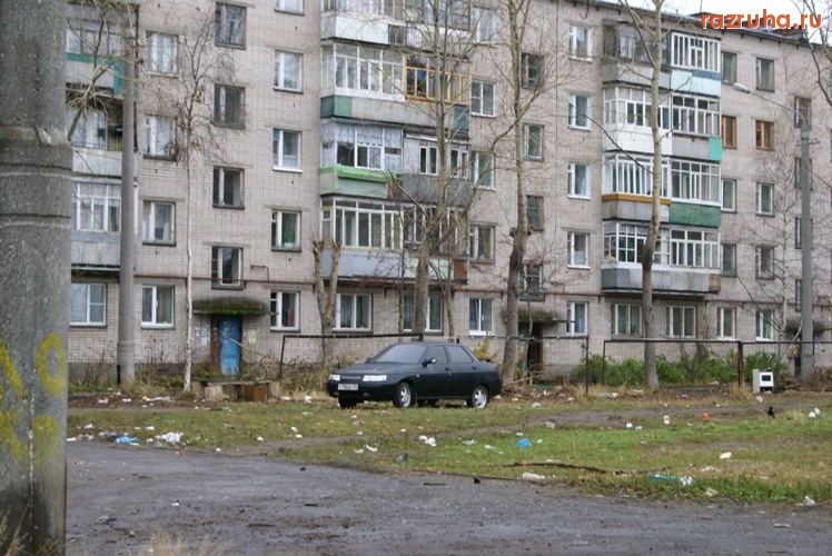 Советск - пятиэтажка на герцена