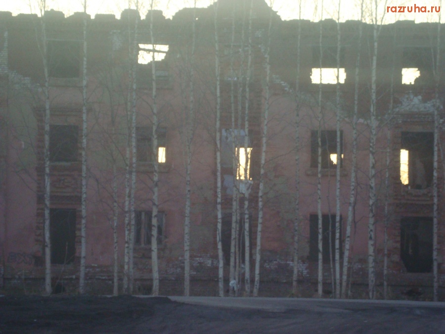 Инта - Вечер на улице Промышленная