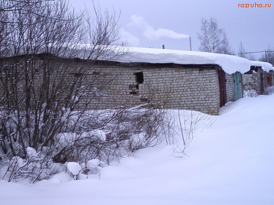 Нерехта - гаражные пейзажи по дороге к горводоканалу