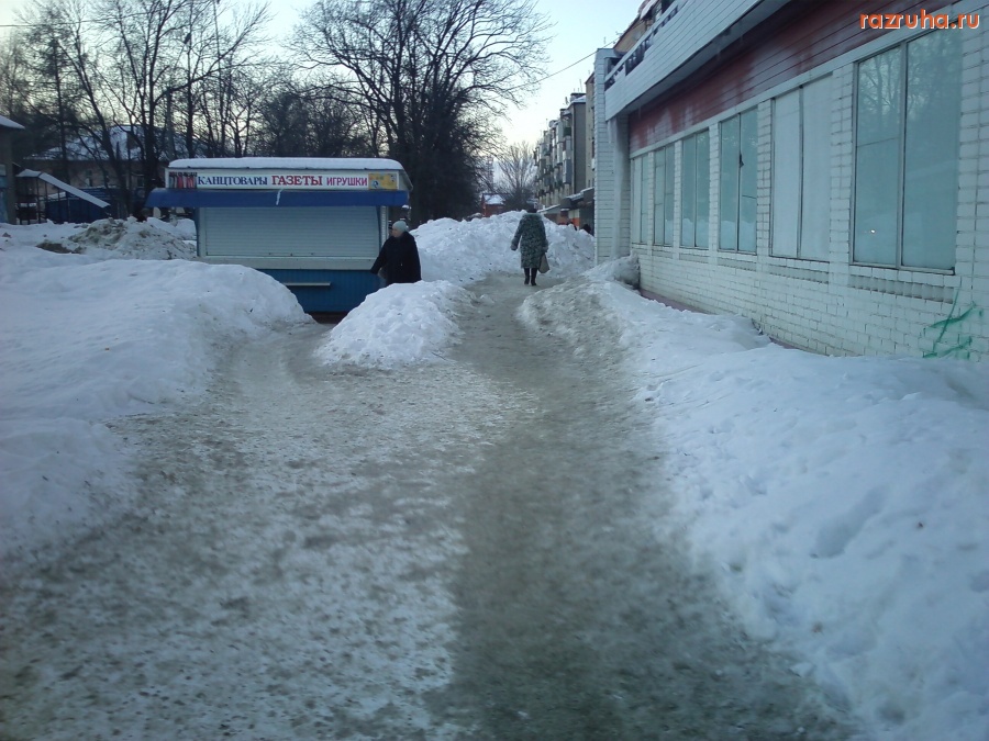 Нерехта - Тротуары Нерехты