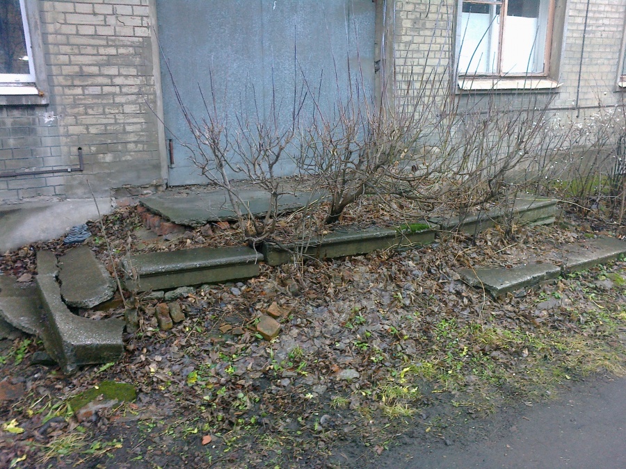 Королев - Запасной выход стационара городской больницы №2