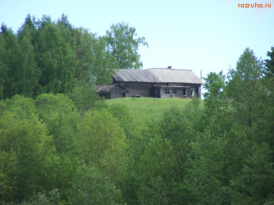 Кологрив - Заброшенный дом в д.Б.Каменка (?) под Кологривом