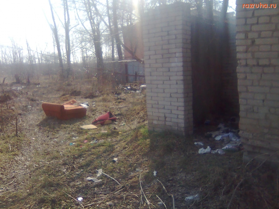 Красково - туалет около дома по ул.Железнодорожной