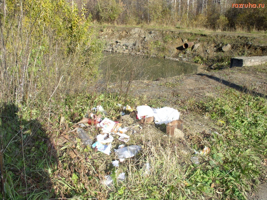 Назарово - как загадить природу