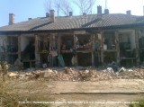 Кировск - Дом с обрушившемся фасадом