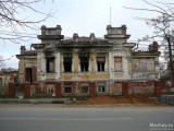  - старинное здание (Усадьба Ролле)после пожара в 2007 г в Можайске