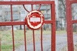 Александровск - Из подручных материалов. Дорожный знак.