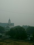 Погода - Смог от лесных пожаров в Москве