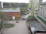 Новомосковск - Вид из гостиницы 