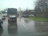 ДТП - Невнимательность на мокрой дороге!