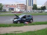 Санкт-Петербург - На Коломяжском в аварию попал автомобиль с полицейскими