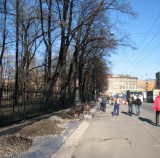 Санкт-Петербург - Реконструкция тротуаров на Кирочной улице