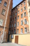 Санкт-Петербург - Петроградский район. Ул. Большая Зеленина 14. Фасад со двора.