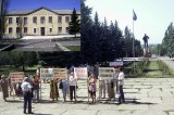 Селидово - В Селидово митинг - собрание возле горисполкома  проив закрытия школы