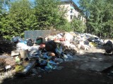 Чернецкое - пурга и вьюга в июне мешают убрать мусор