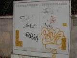 Франция - неприятные graffiti