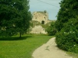 Изборск - Изборская крепость. Руины