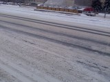 Курск - Снег на дороге