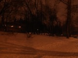 Курск - Парк Дзержинского в темноте