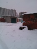 Курск - Диван в снегу