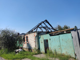 Курск - Сгоревший дом