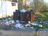 Иркутская область - мусорный контейнер МСЧ г. Байкальск